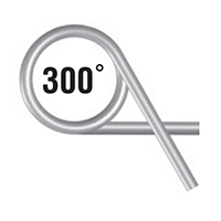 300 Grad-Torsionsfeder